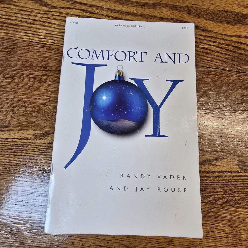 Comfort And Joy Choral Book Lot/5 Randy Vader Jay Rouse A08428 SATB Choir 2004